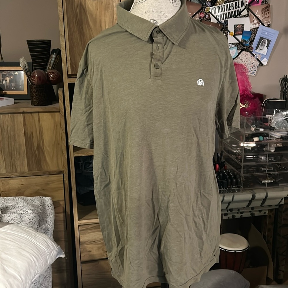 Into the AM Green Polo Shirt - XL